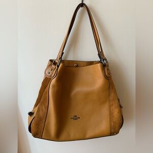Coach Brown Leather Shoulder Bag